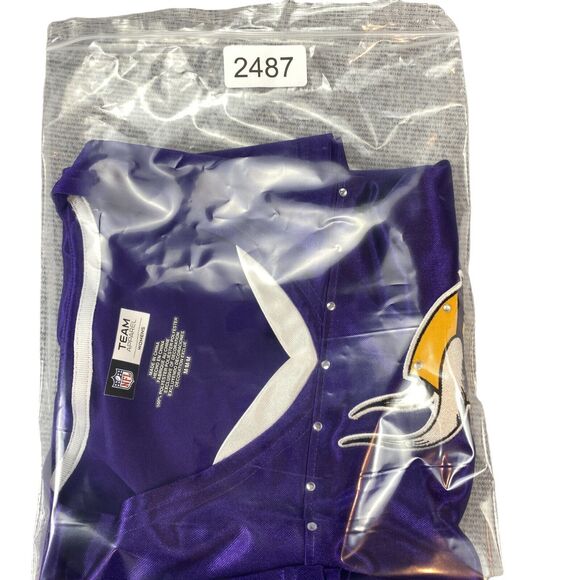 Minnesota Vikings Shirt Womens Medium Purple NFL Team Apparel Football Sports - Picture 12 of 12